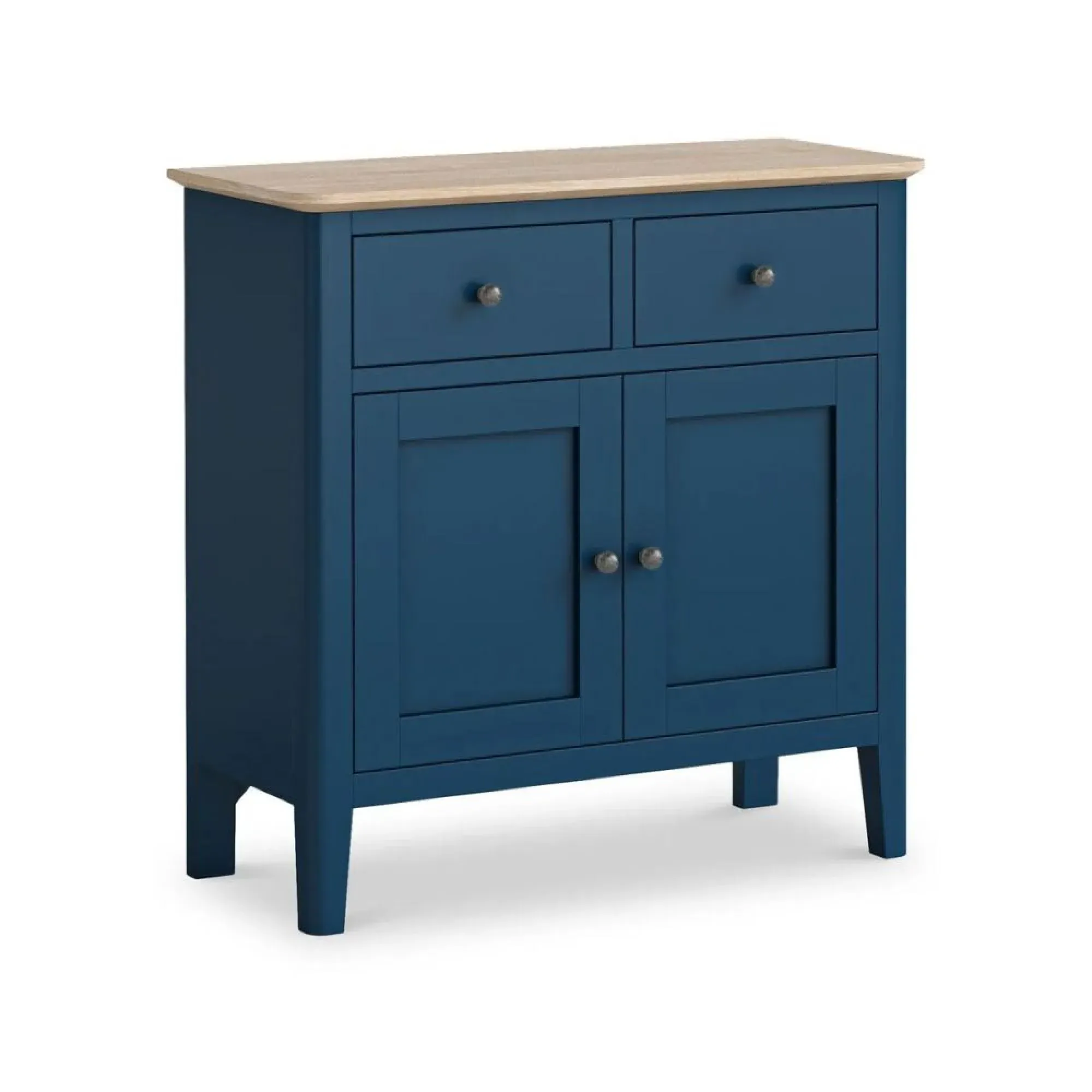 Marlow 2 Door Small Sideboard - Navy Blue