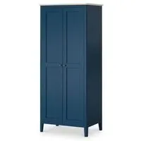 Marlow 2 Door Wardrobe - Navy Blue