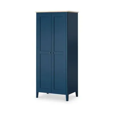 Marlow 2 Door Wardrobe - Navy Blue image