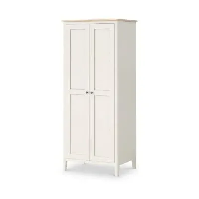 Marlow 2 Door Wardrobe - White image