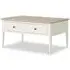 Marlow 2 Drawer Coffee Table - White