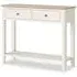 Marlow 2 Drawer Console Table - White