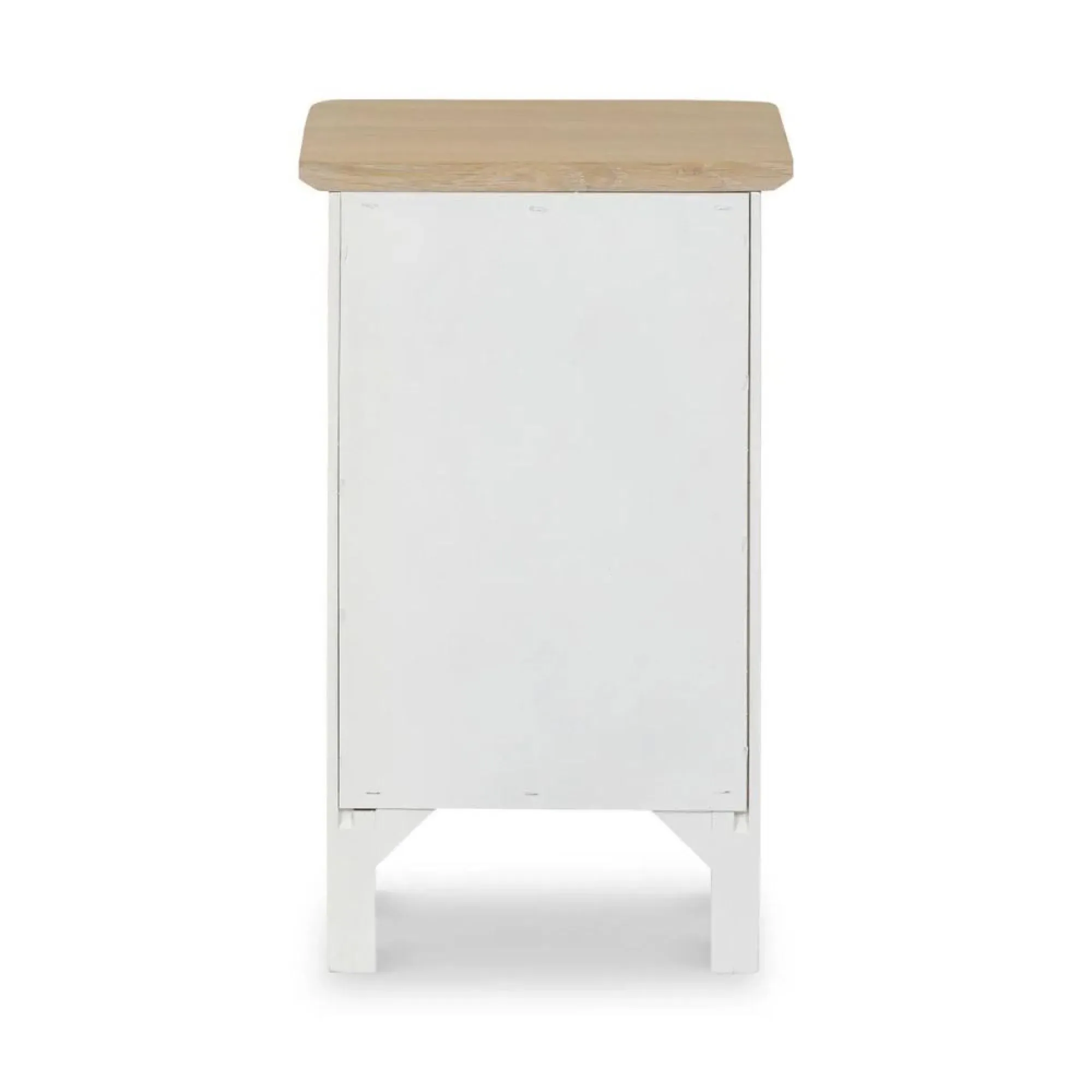 Marlow 2 Drawer Narrow Bedside Cabinet - White