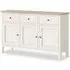 Marlow 3 Door Large Sideboard - White