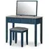 Marlow 3 Drawer Dressing Table Set - Blue