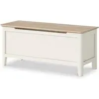 Marlow Blanket Box - White
