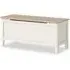 Marlow Blanket Box - White