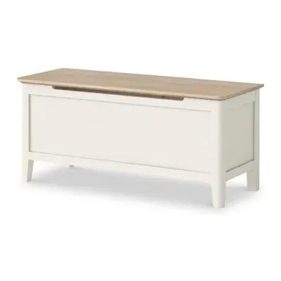 Marlow Blanket Box - White image
