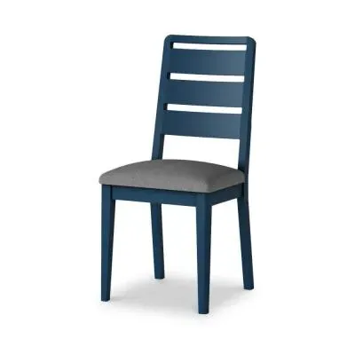 Marlow Ladder Back Dining Chair - Blue