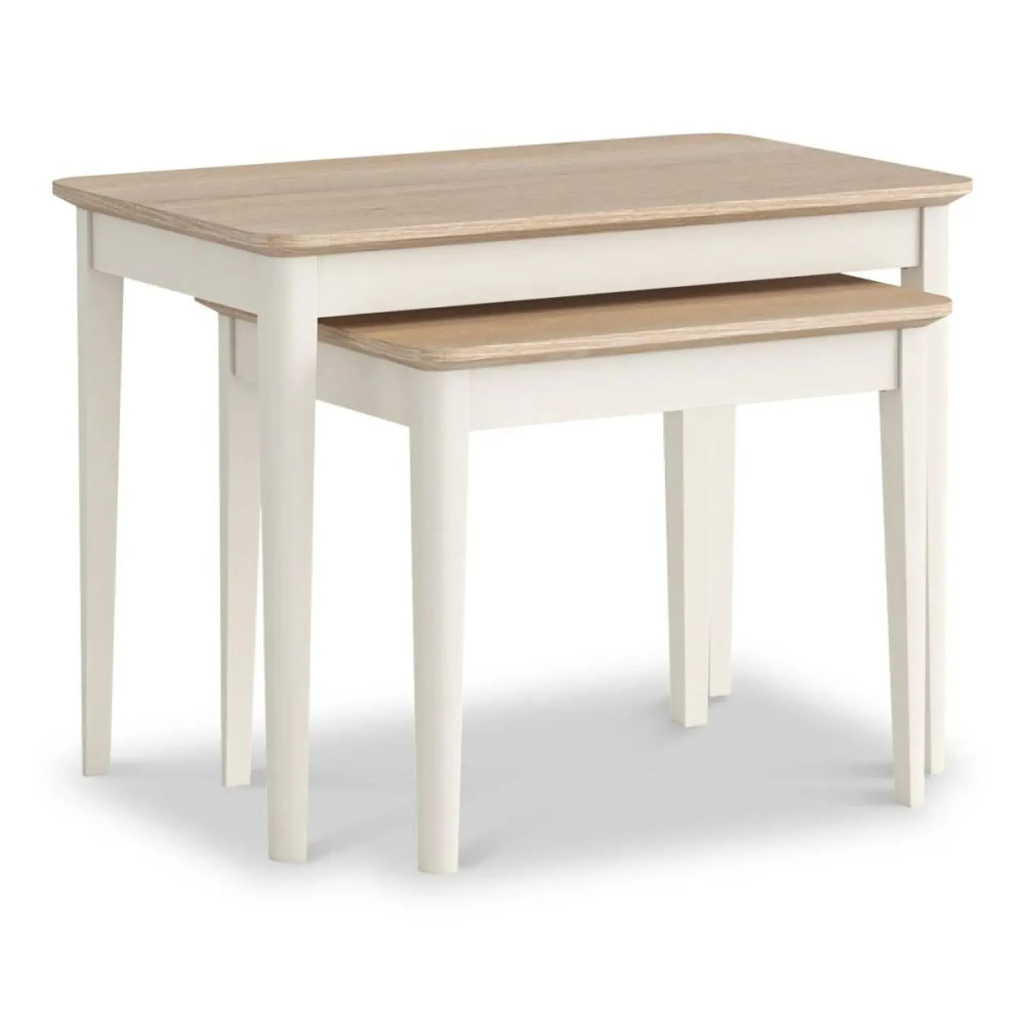 Marlow Nest of 2 Tables - White