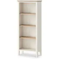 Marlow Slim Bookcase - Coconut White