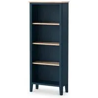 Marlow Slim Bookcase - Navy Blue