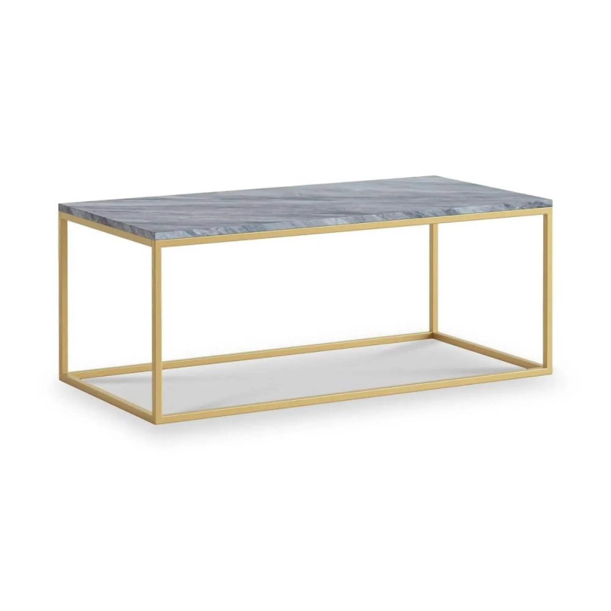 Marmora Coffee Table - Grey, Marble