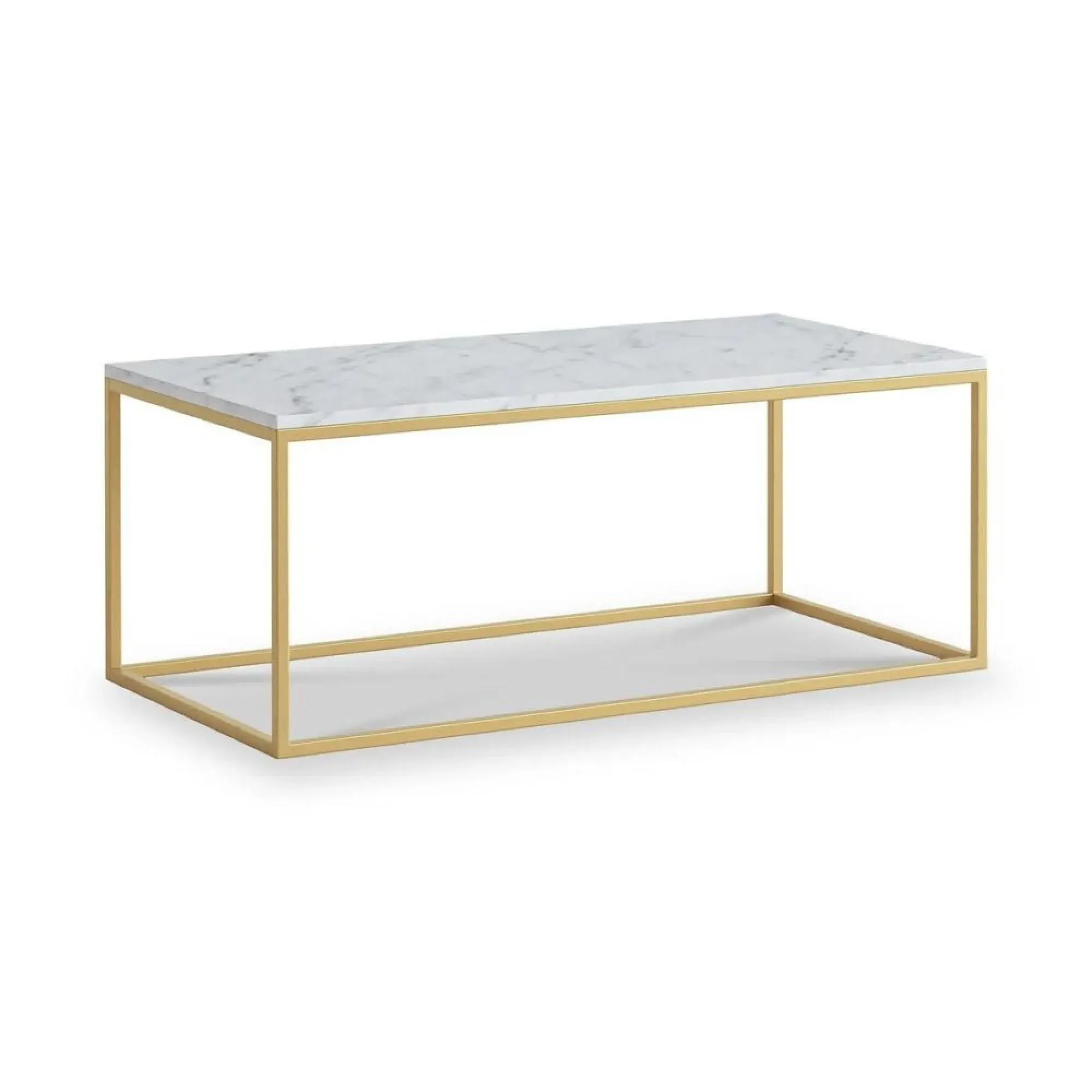 Marmora Coffee Table - White, Marble