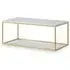 Marmora Coffee Table - White, Marble