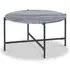 Marmora Round Coffee Table - Grey, Marble