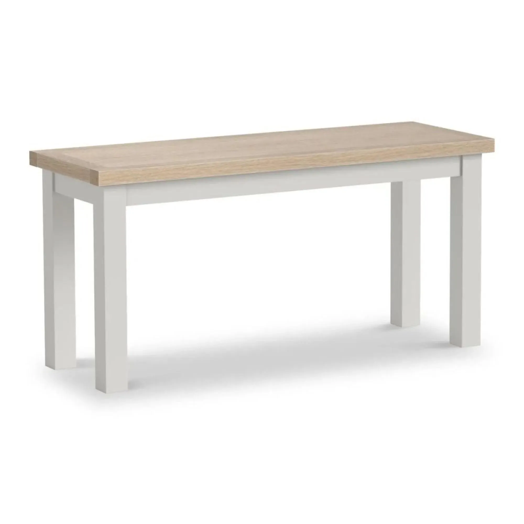 Painted Dining Bench - Light Grey