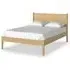 Paris Double Panelled Bed - Natural, Oak
