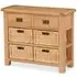 Salisbury 100cm Small Sideboard with Baskets - Oak