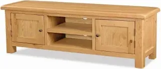 Salisbury 150cm TV Unit with Storage - Oak image