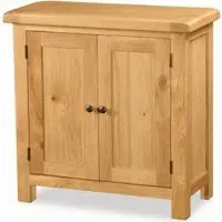 Salisbury 2 Door Small Cupboard - Oak