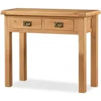 Salisbury 2 Drawer Dressing Table - Oak