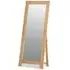Salisbury Cheval Standing Mirror - Oak