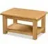 Salisbury Coffee Table with Shelf - Oak