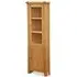 Salisbury Corner Display Cabinet - Oak