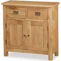 Salisbury Lite Compact 2 Door Sideboard - Oak