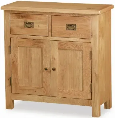 Salisbury Lite Compact 2 Door Sideboard - Oak image