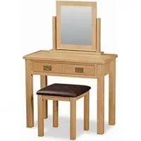 Salisbury Lite Dressing Table Set - Oak
