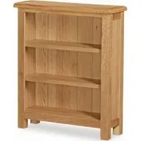 Salisbury Lite Low Bookcase - Oak