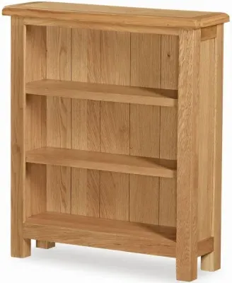 Salisbury Lite Low Bookcase - Oak image
