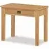 Salisbury Lite Oak 1 Drawer Desk - Oak