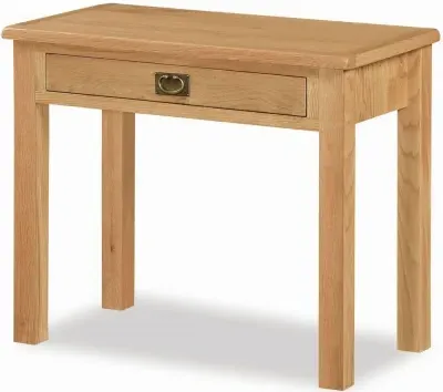 Salisbury Lite Oak 1 Drawer Desk - Oak