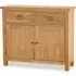 Salisbury Lite Oak Small 2 Door Sideboard - Oak