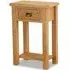 Salisbury Lite Oak Telephone Table with Drawer - Oak