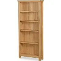 Salisbury Lite Wide Bookcase - Oak