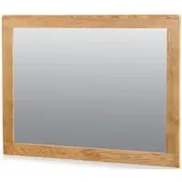 Salisbury Rectangular Wall Mirror - Oak