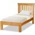 Salisbury Single Slatted Bed - Oak