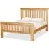 Salisbury Slatted Bed Frame - Oak