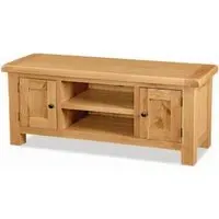 Salisbury TV Unit with Storage - Oak