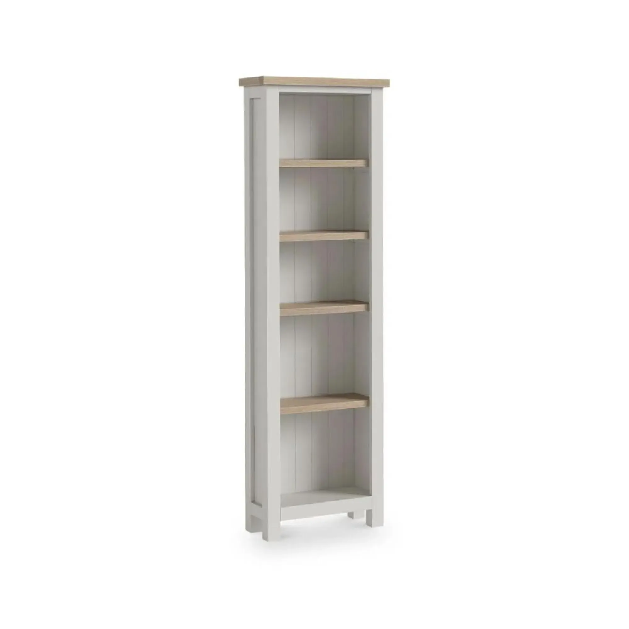Slim Bookcase - Light Grey