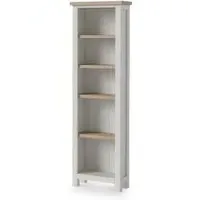 Slim Bookcase - Light Grey