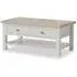 Storage Coffee Table - Light Grey
