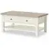 Storage Coffee Table - White