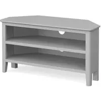 Stowe 95cm Corner TV Unit - Grey