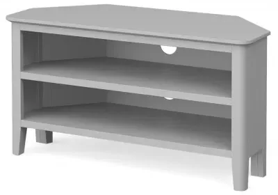 Stowe 95cm Corner TV Unit - Grey