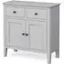 Stowe Compact 2 Door Sideboard - Silver Grey